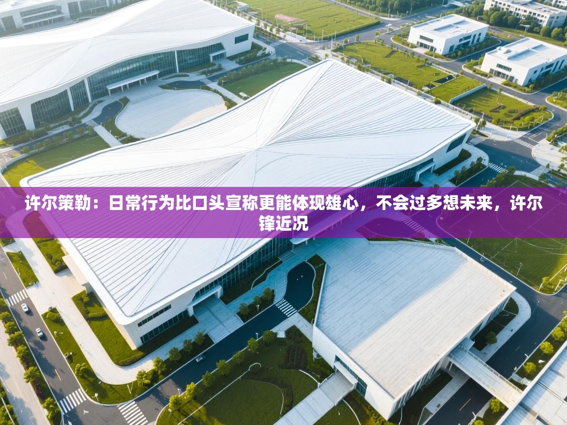 爱游戏真人体育娱乐-许尔策勒:日常行为比口头宣称更能体现雄心,不会过多想未来,许尔锋近况 第2张